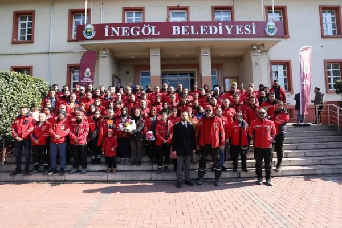İndak Ekibi İnegöl'e Döndü