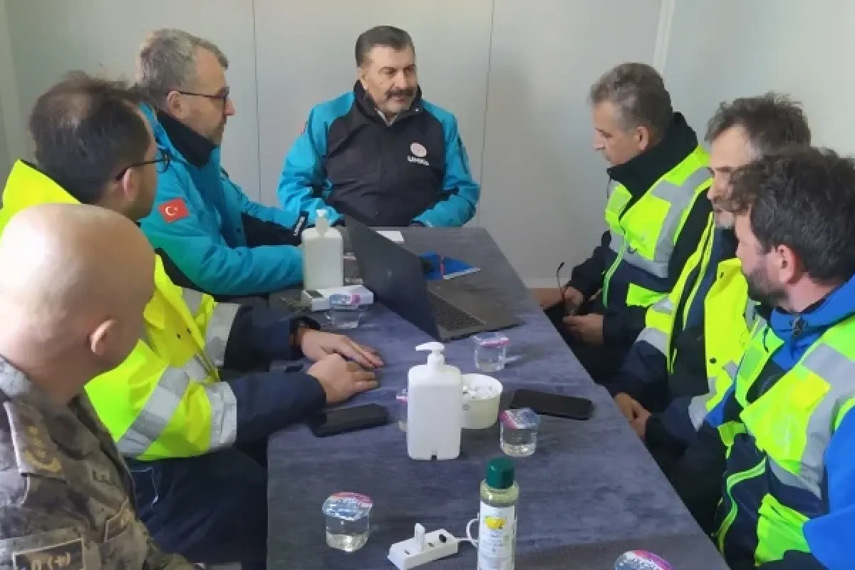 Hatay’daki Bursa ekibine Bakan morali
