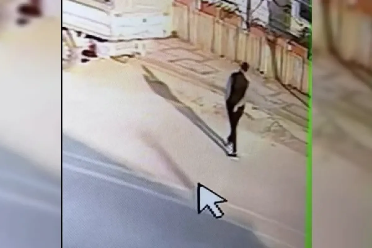 İnegöl'de hırsız güvenlik kamerasına yakalandı!