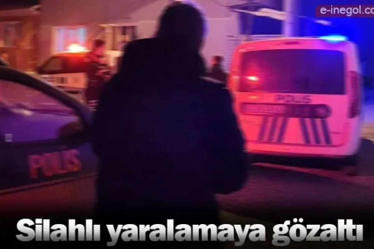 Silahlı yaralamaya gözaltı