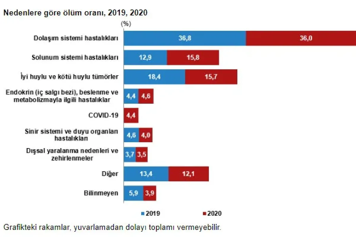 TÜİK ölüm istatistiklerini duyurdu: İki yıldır açıklanmıyordu