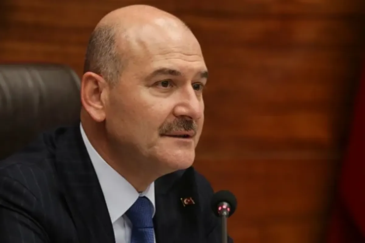 Bakan Soylu: 'Bursa'daki futbol müsabakasında, futbol seyrinin dışındaki görseller kabul edilemez'
