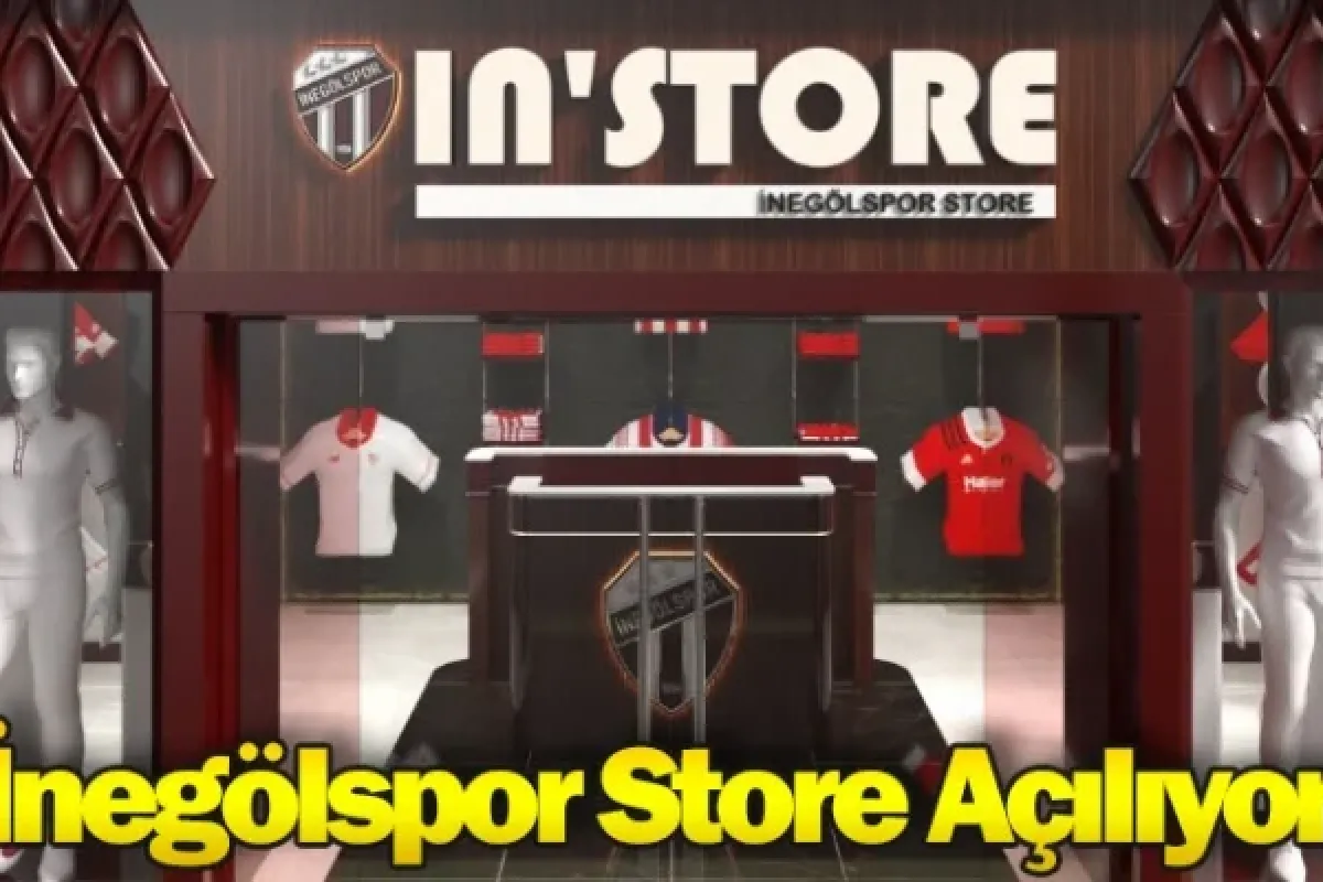 İnegölspor Store Açılıyor