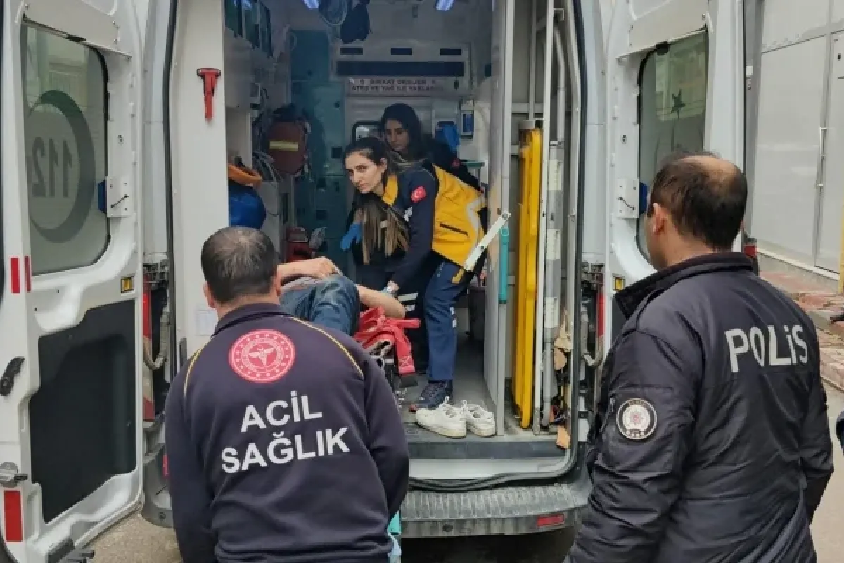 Sokak ortasında darp edildi