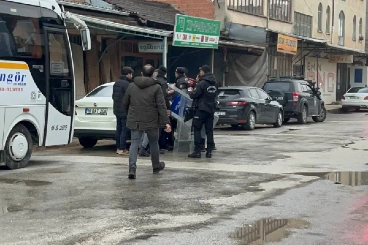 Amatör maç sonrası gergin anlar