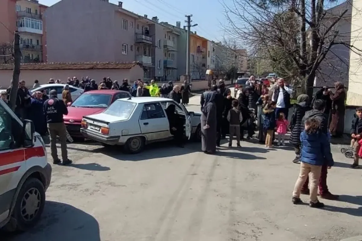 Kontrolden çıkan araç dehşet saçtı