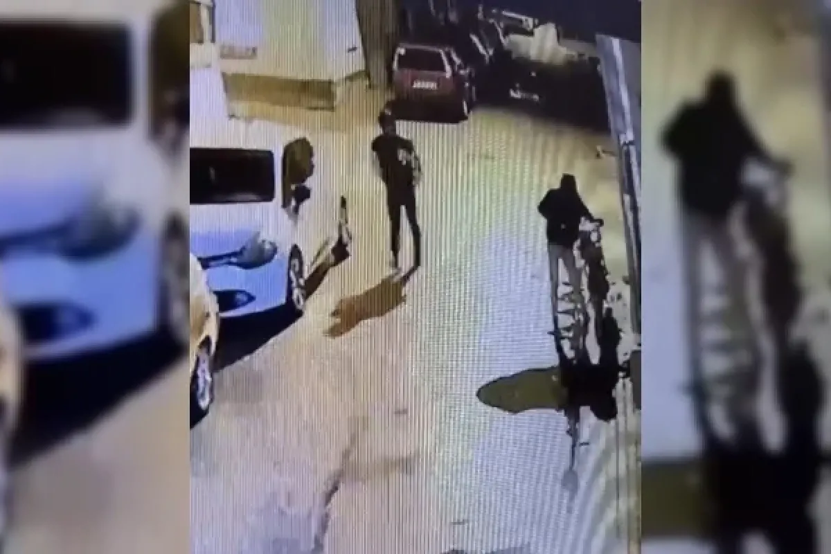 Motosiklet hırsızları kamerada