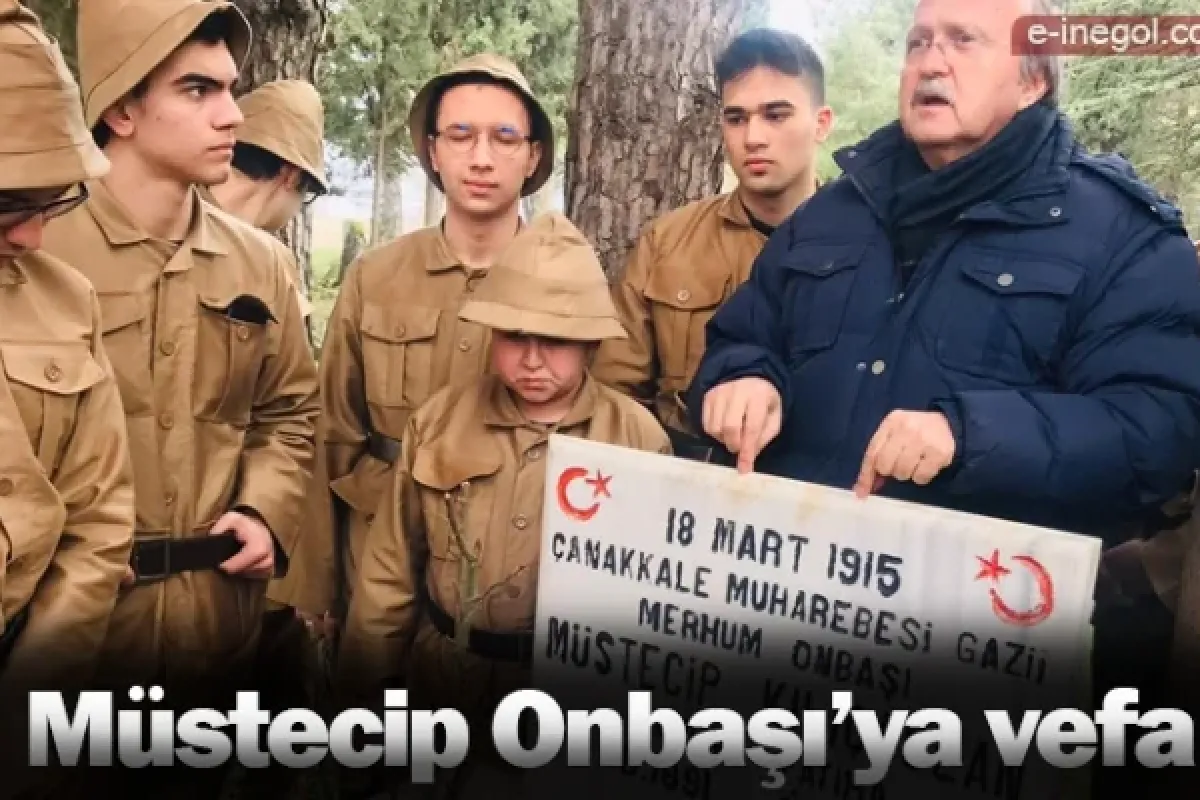Müstecip Onbaşı’ya vefa