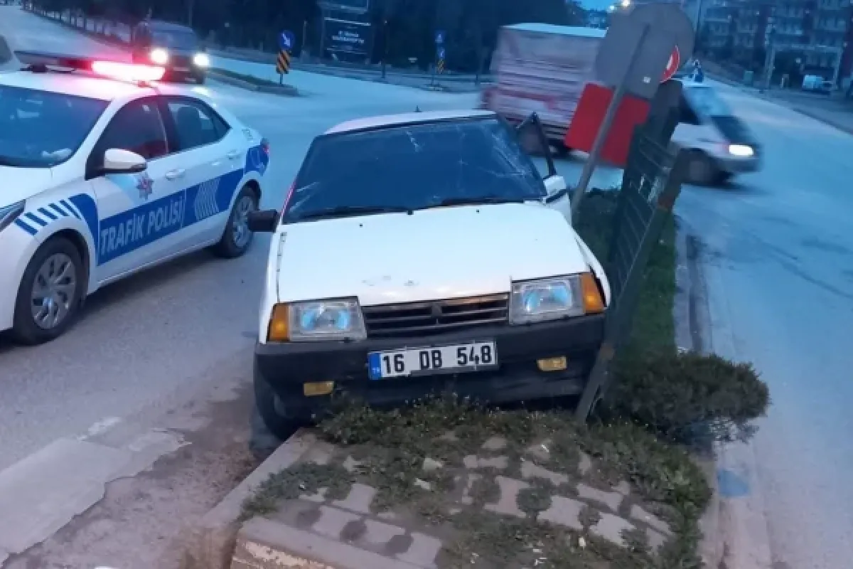 Alanyurt yolunda kaza