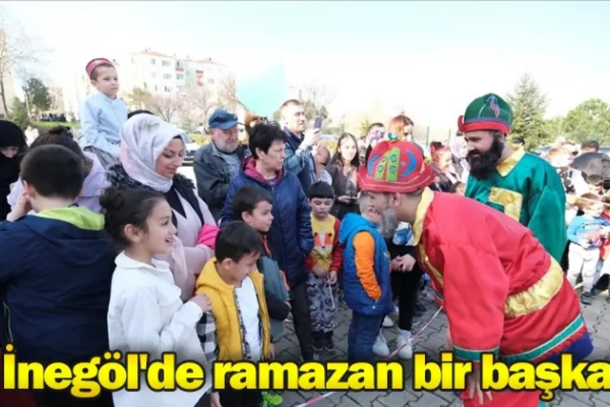 İnegöl'de ramazan bir başka
