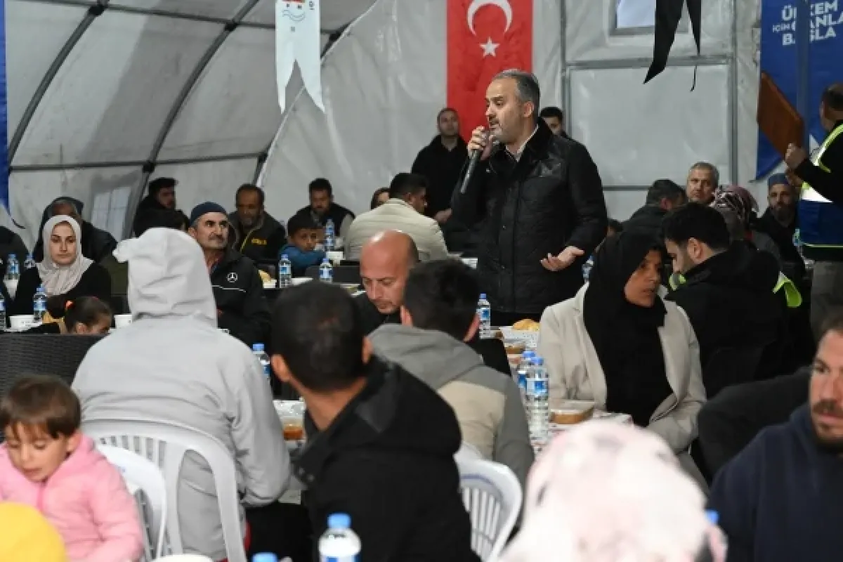 Afet bölgesinde Ramazan bereketi
