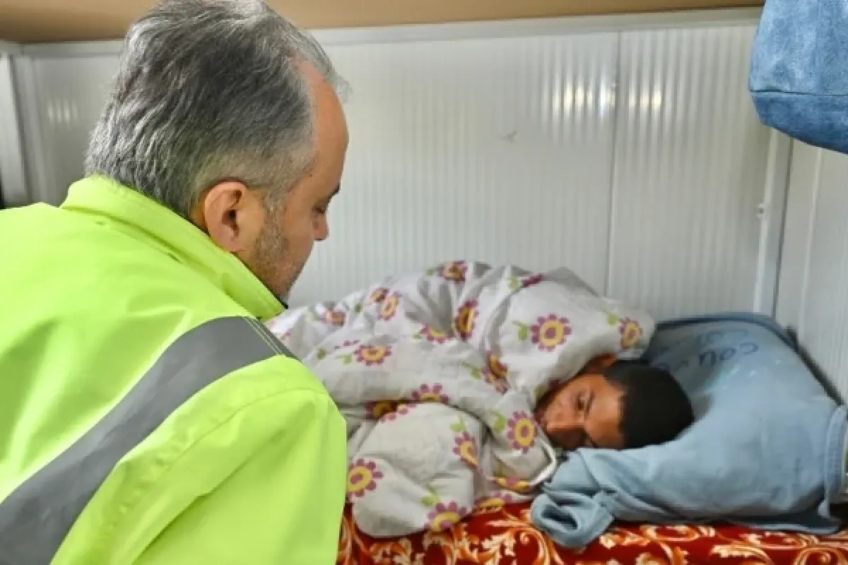 Hataylı afetzedelere Bursa morali