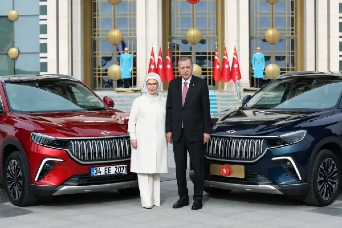 Togg'da ilk teslimat Cumhurbaşkanı Erdoğan'a