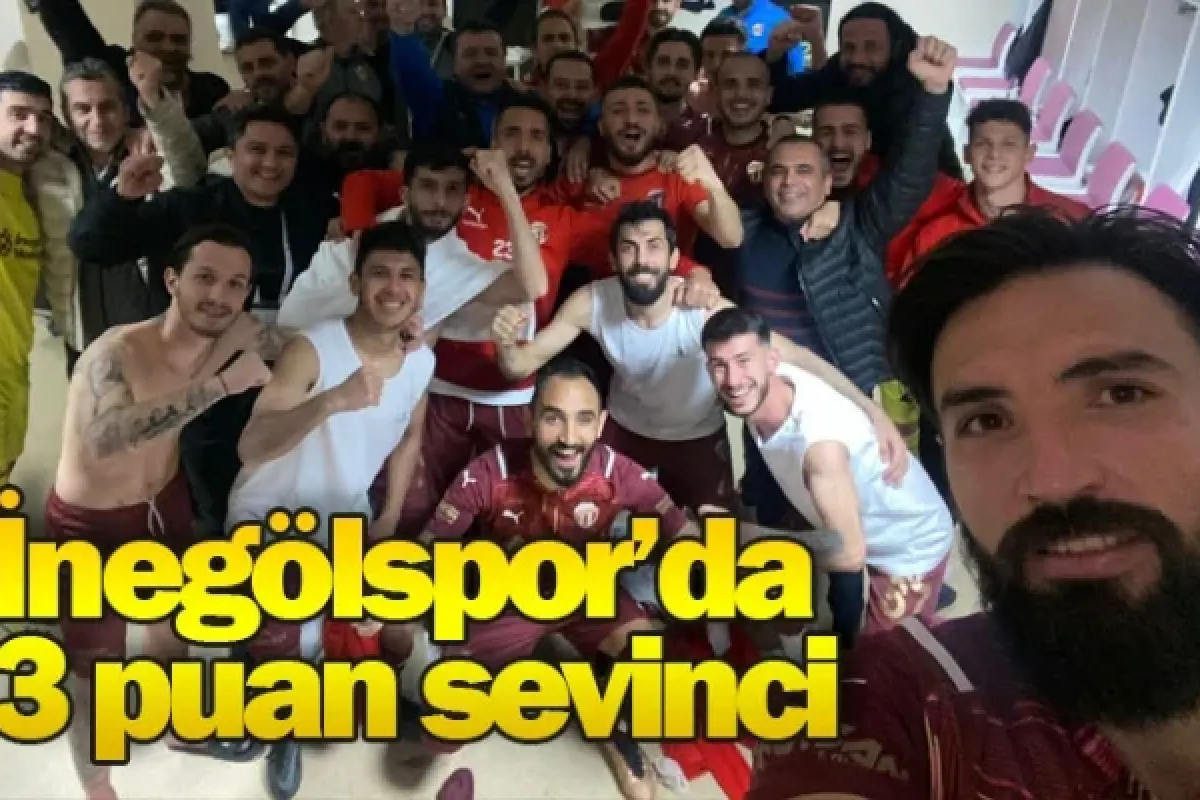 İnegölspor deplasmandan 3 puanla dönüyor