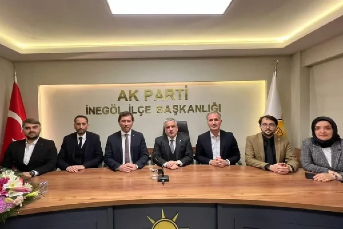 İlk ziyaret İnegöl'e