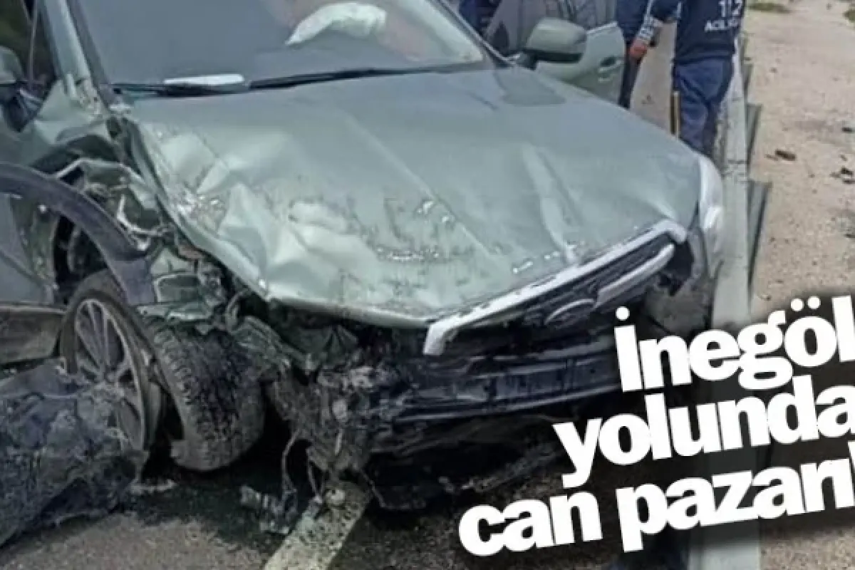 İnegöl yolunda can pazarı!