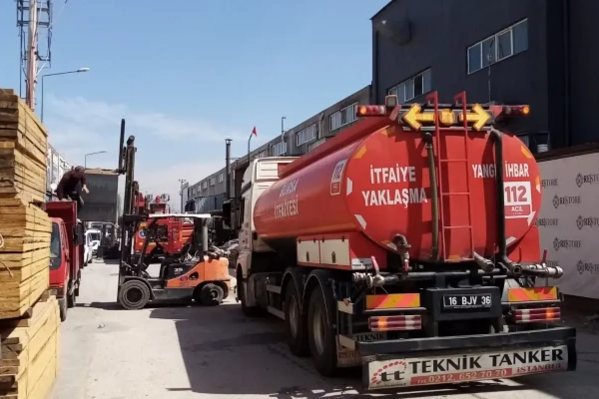 Korkutan yangın!