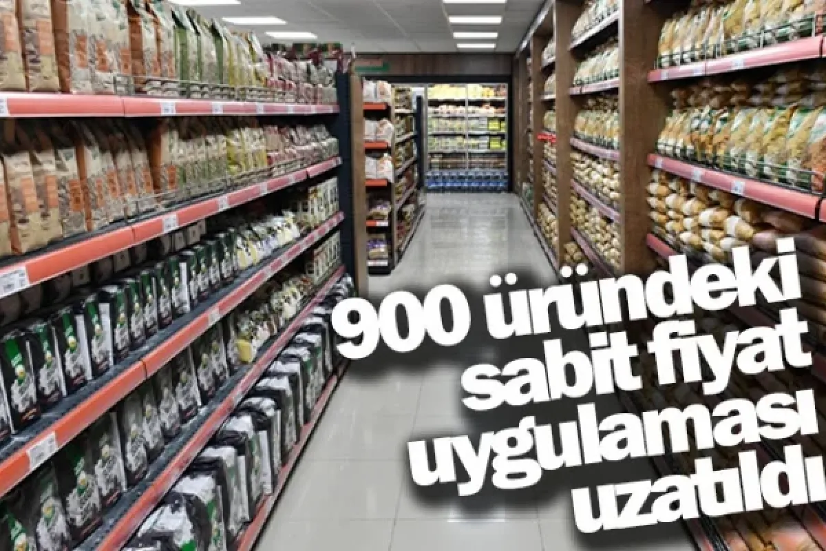 Tarım Kredi marketlerinde 900 üründeki sabit fiyat uygulaması uzatıldı