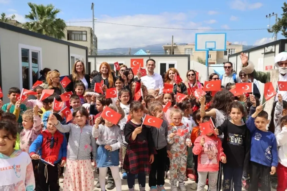 Uludağ Elektrik 23 Nisan coşkusunu Hatay’a taşıdı