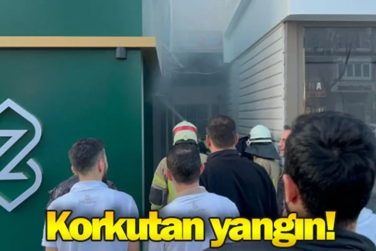 Korkutan yangın!