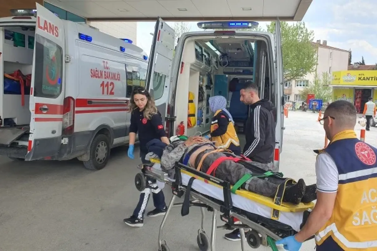 İnegöl'de kazan bomba gibi patladı; 1 ağır yaralı