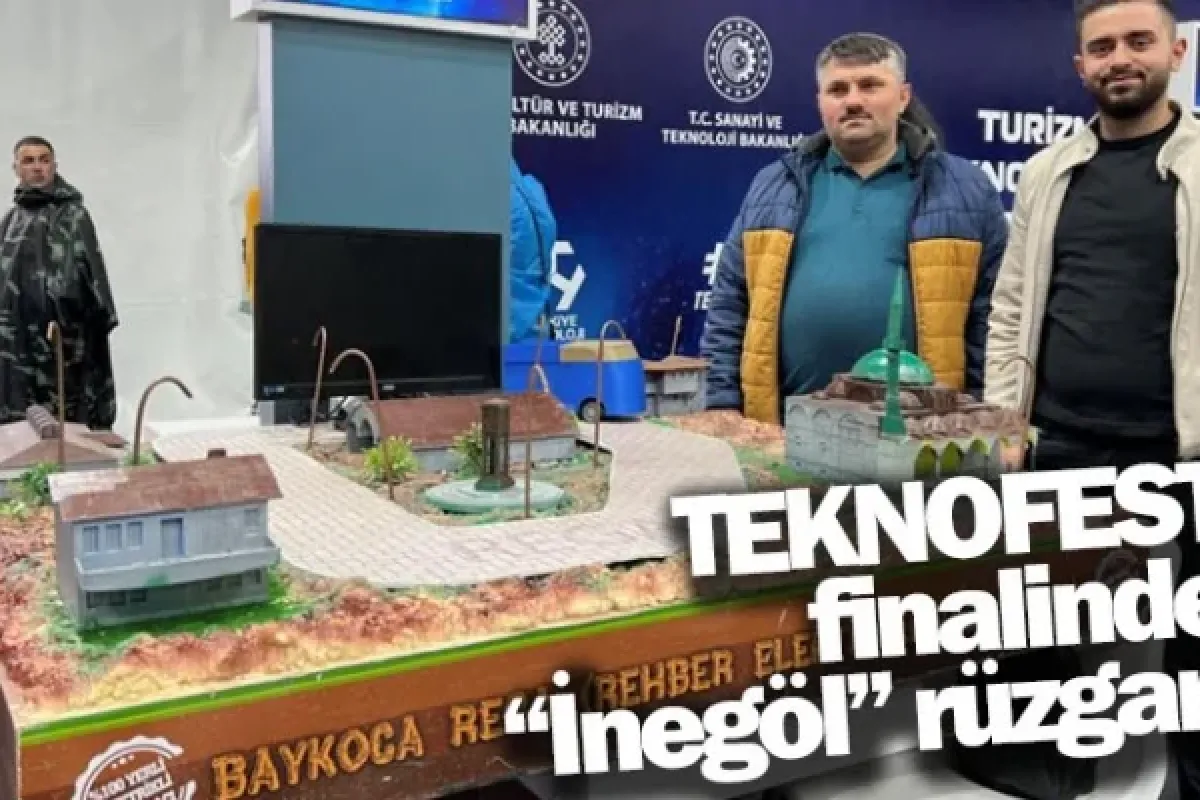 TEKNOFEST finalinde “İnegöl” rüzgarı