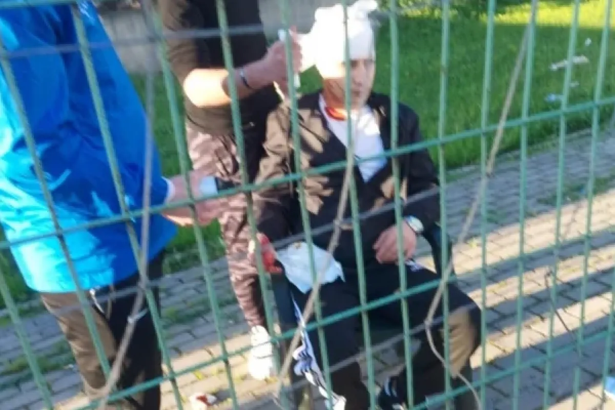 İnegöl'de amatör maçta ortalık karıştı