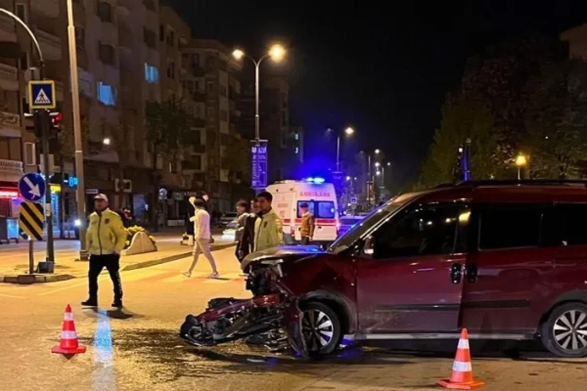 İnegöl'de feci kaza!