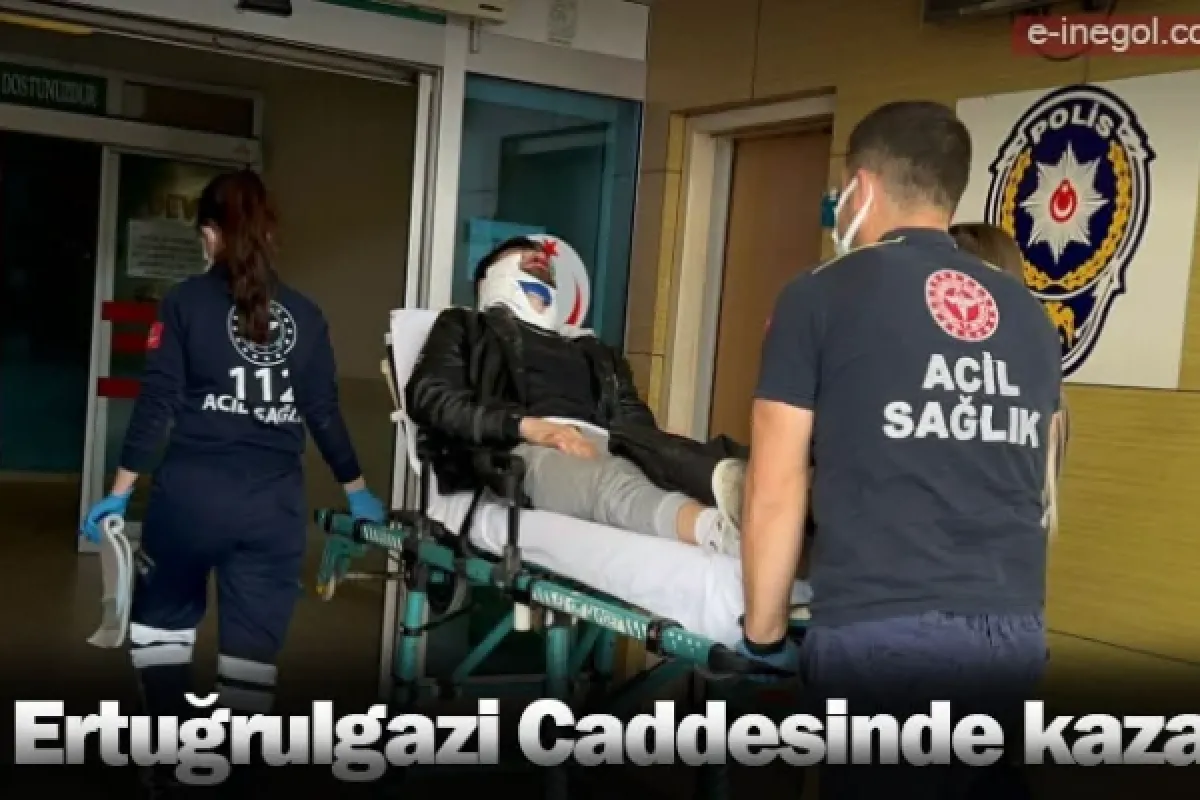 Ertuğrulgazi Caddesinde kaza