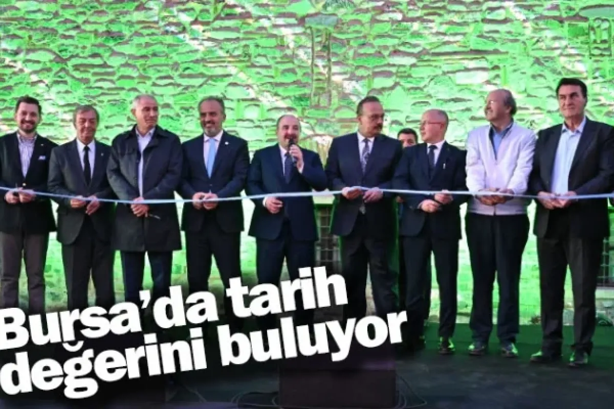 Bursa’da tarih değerini buluyor