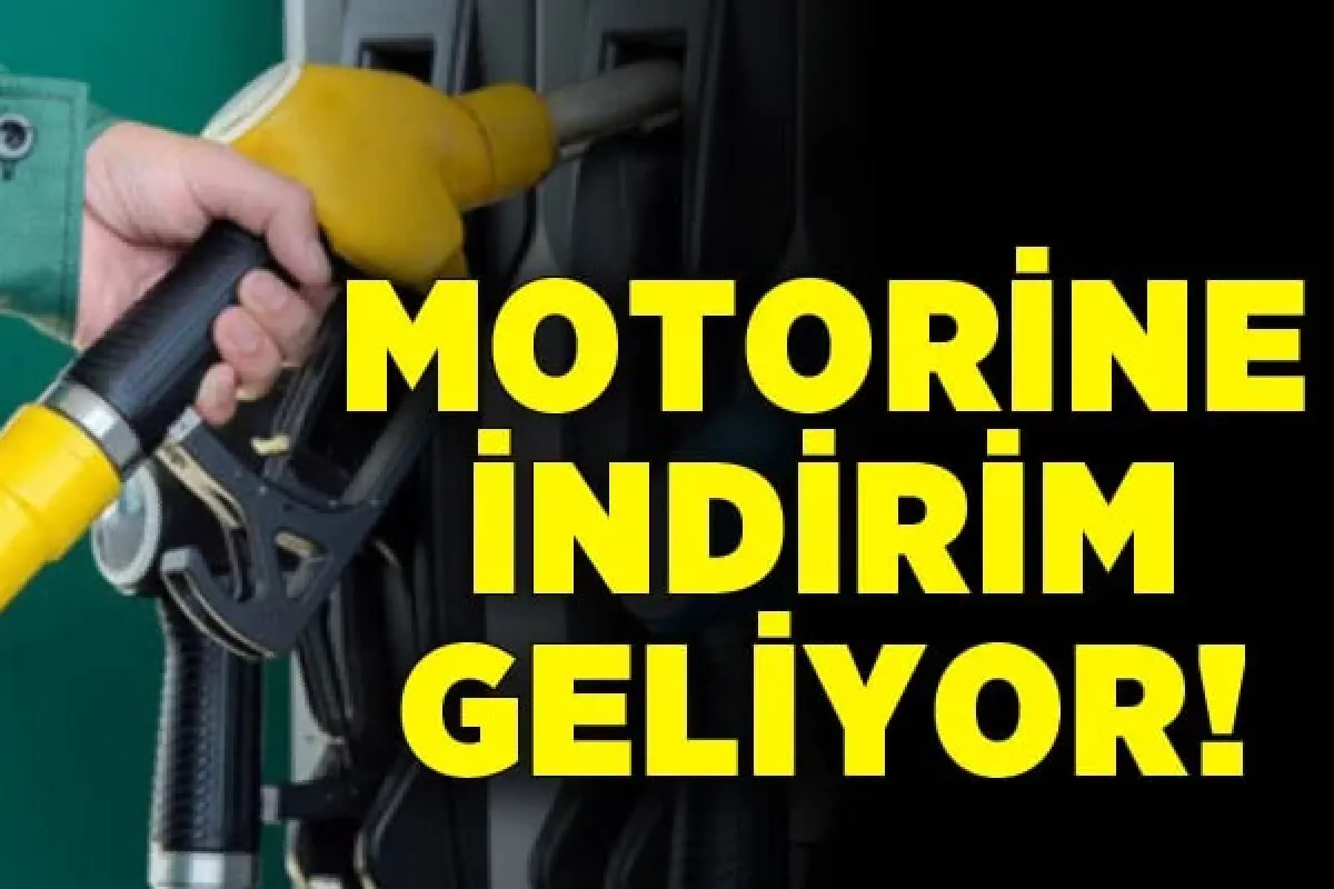 Motorine indirim geliyor