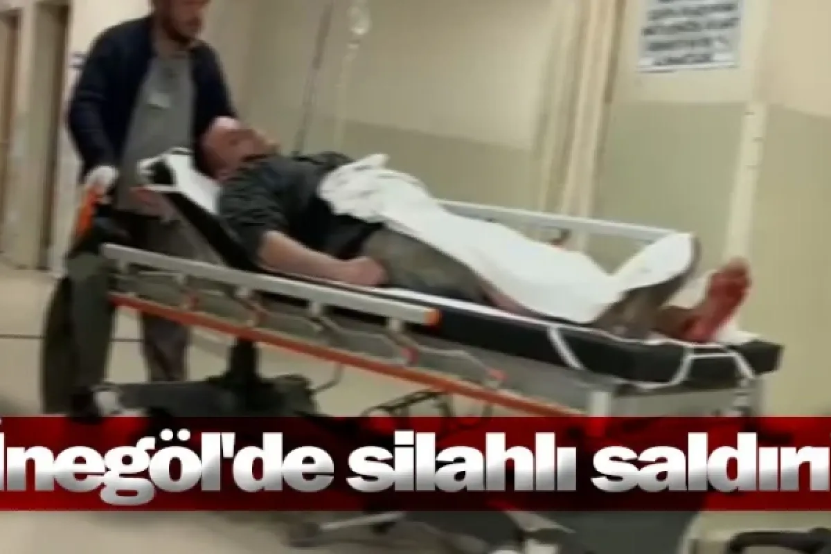 İnegöl'de silahlı saldırı!
