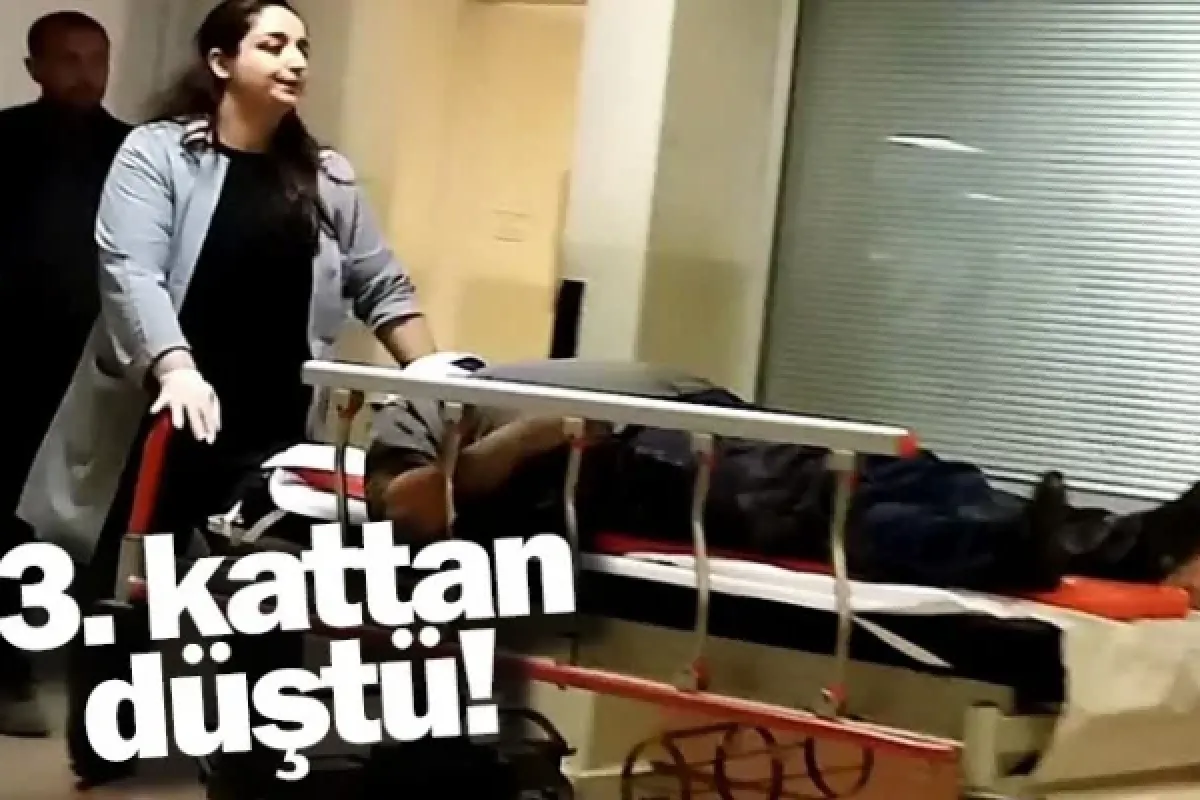 3. kattan düştü!