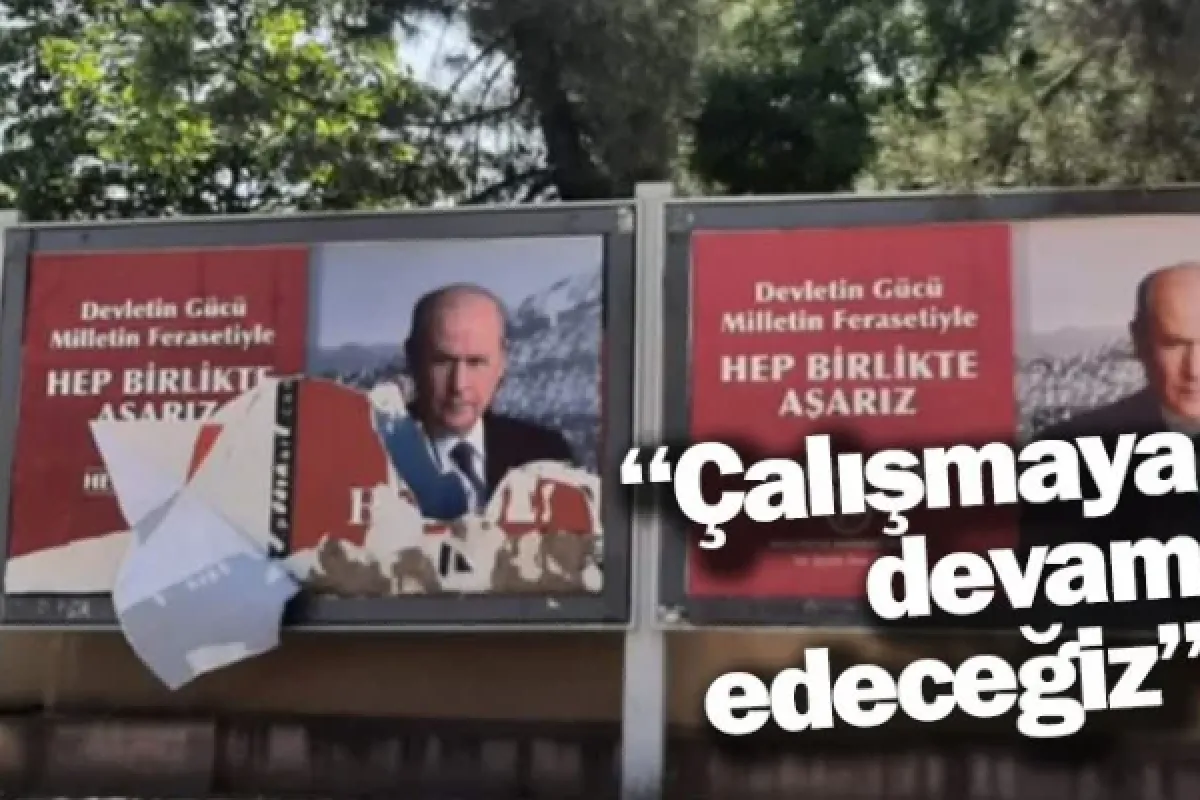 ''Çalışmaya devam edeceğiz"