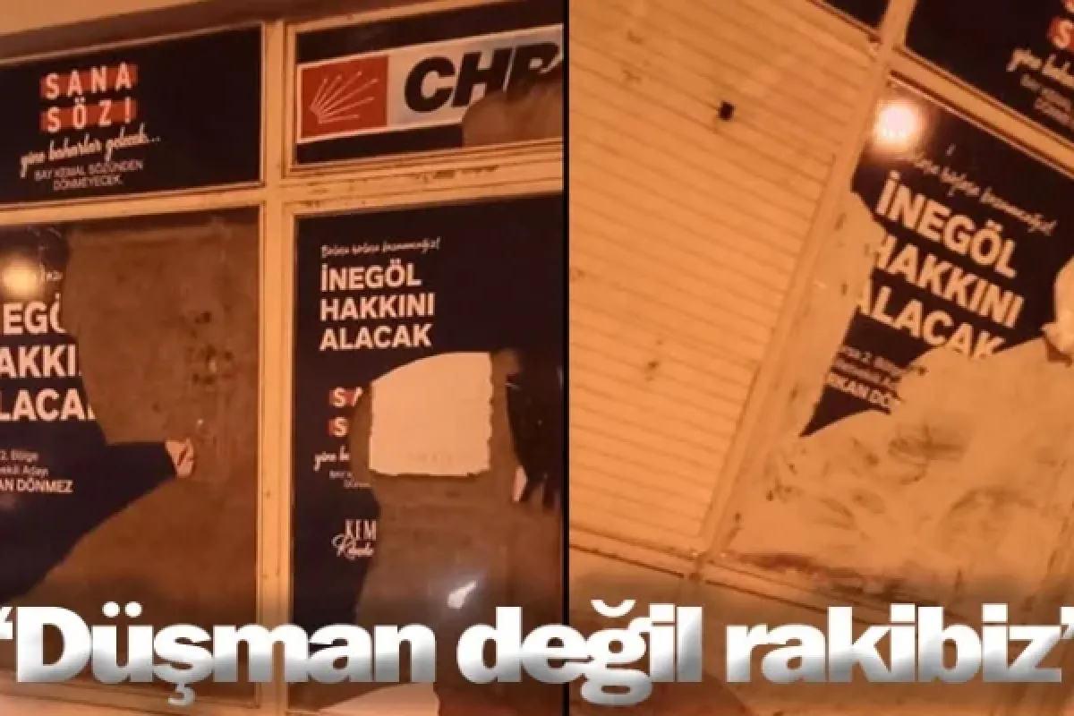 "Düşman değil rakibiz"
