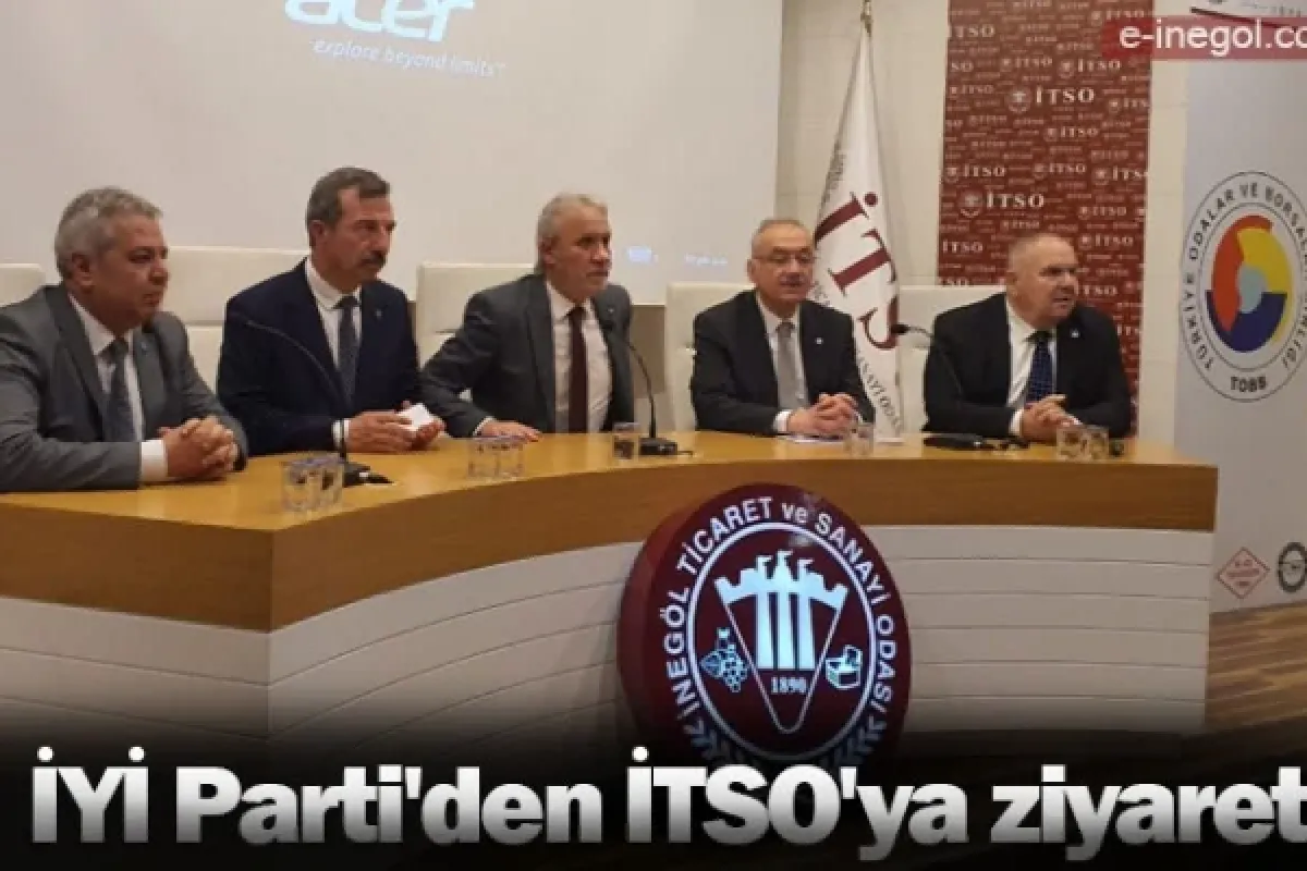İYİ Parti'den İTSO'ya ziyaret