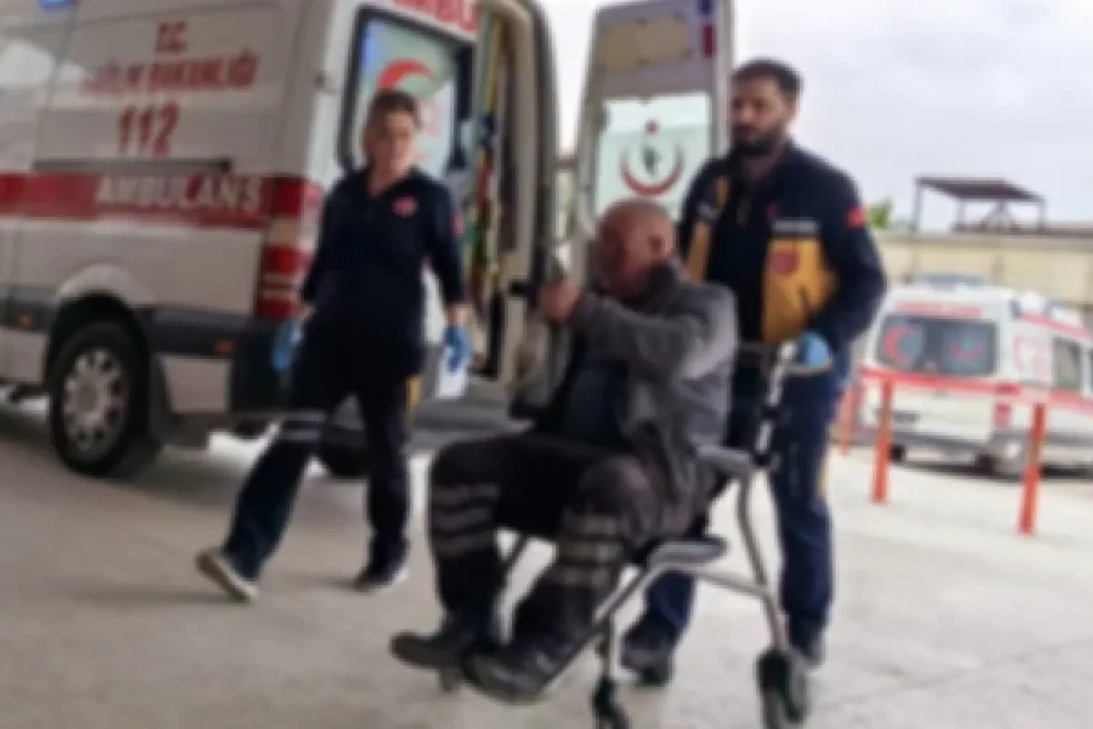 Arkadaşı hastanelik etti