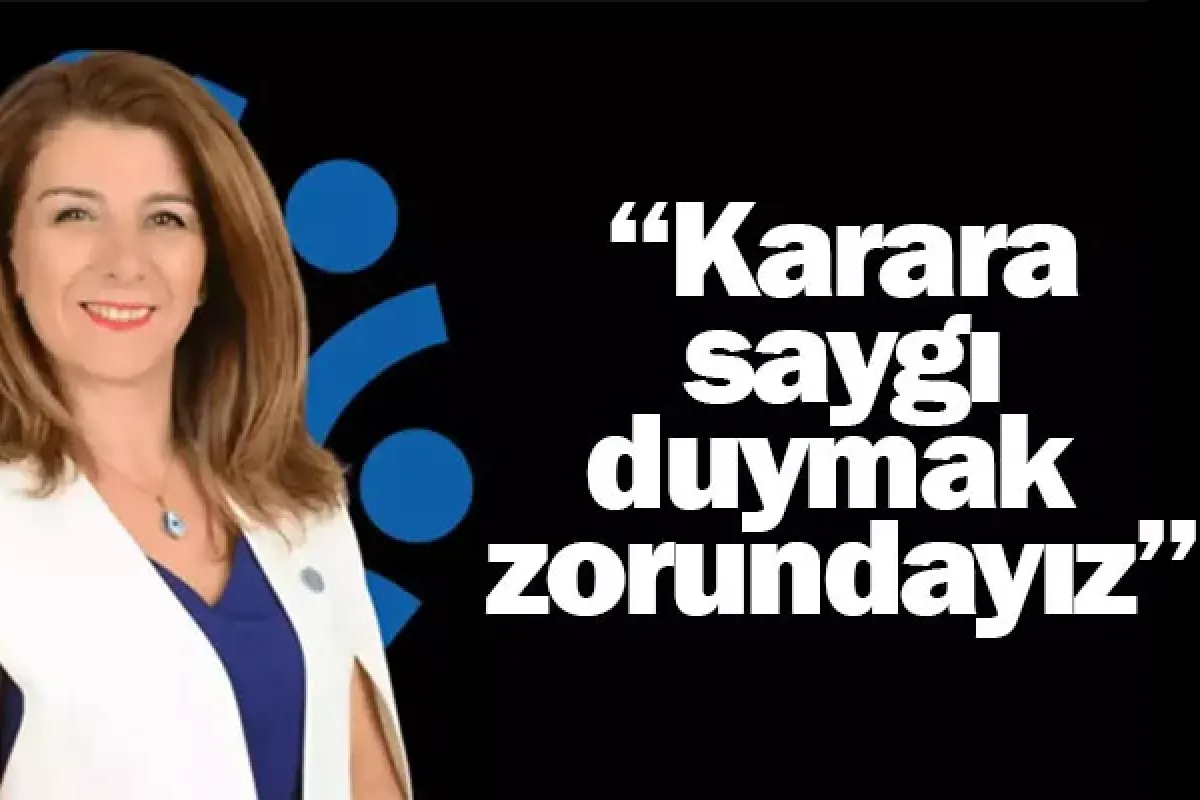 Soydan: "Karara saygı duymak zorundayız"