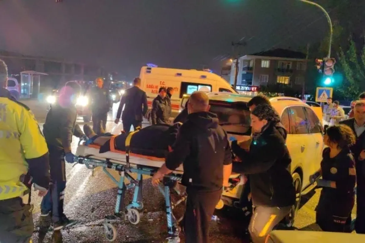 Kafa kafaya çarpıştılar!