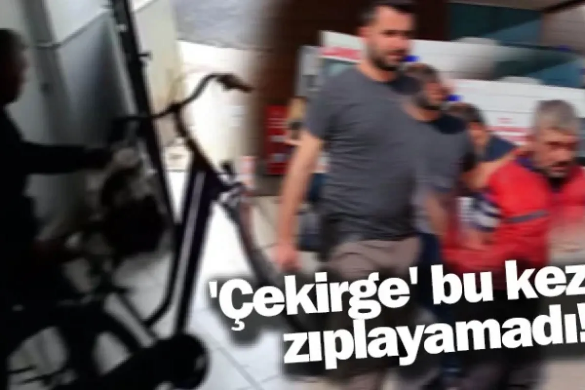 'Çekirge' bu kez zıplayamadı!