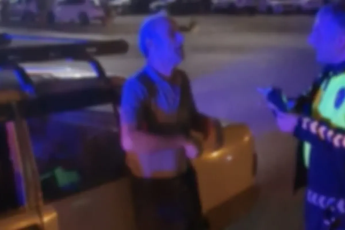 Polisin alkollü sürücü ile imtihanı