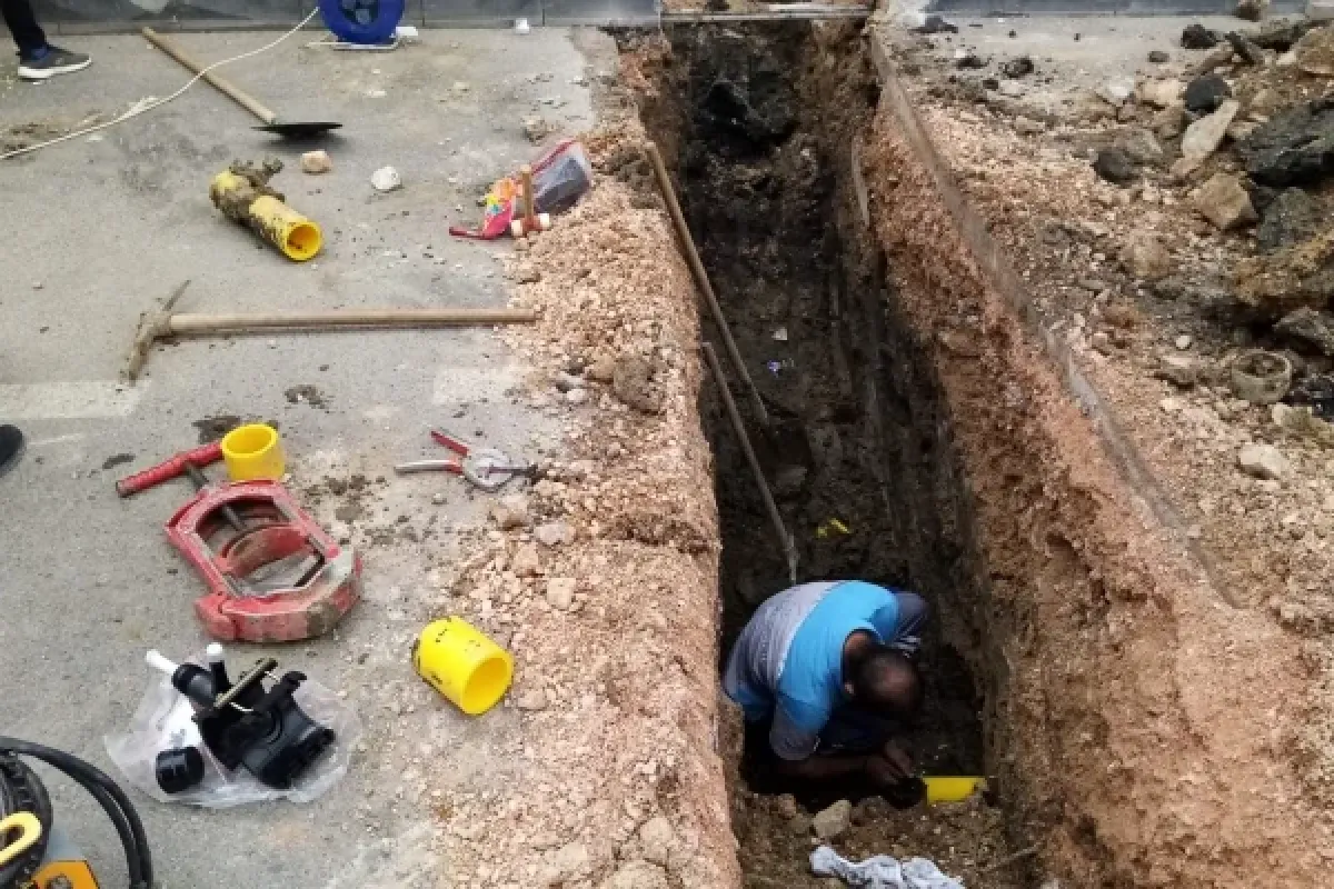 Doğal gaz hattı zarar görünce gaz akışı durduruldu!