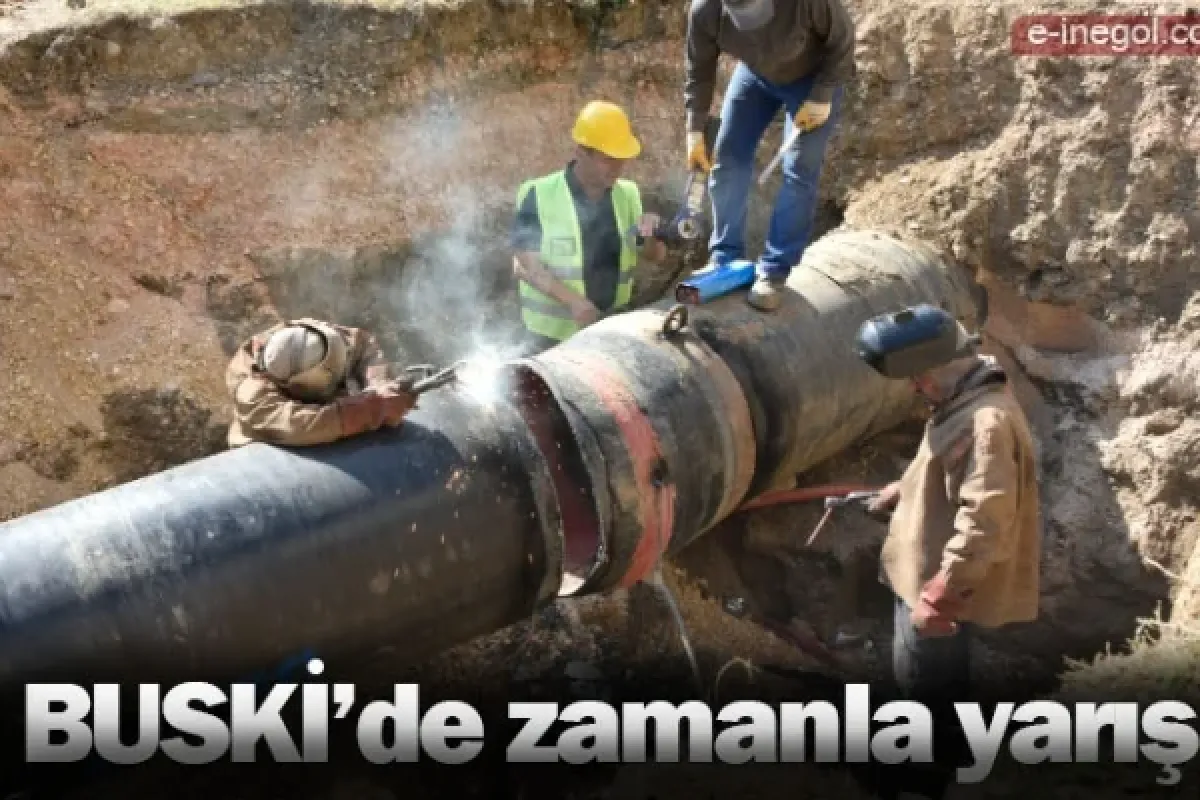 BUSKİ’de zamanla yarış