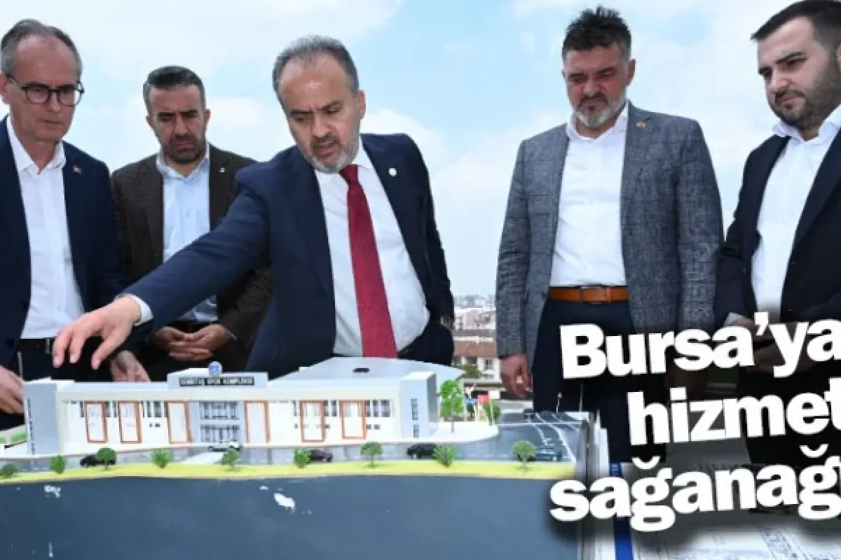 Bursa’ya hizmet sağanağı