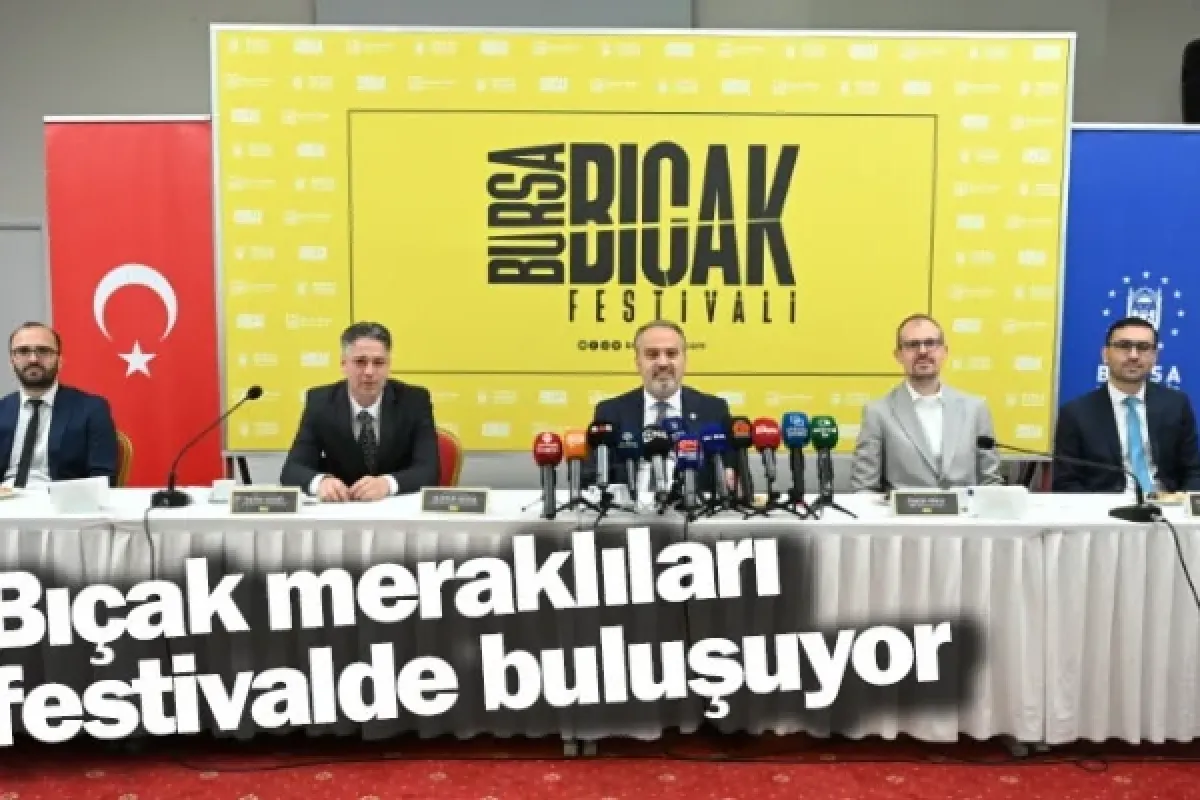 Bıçak meraklıları festivalde buluşuyor