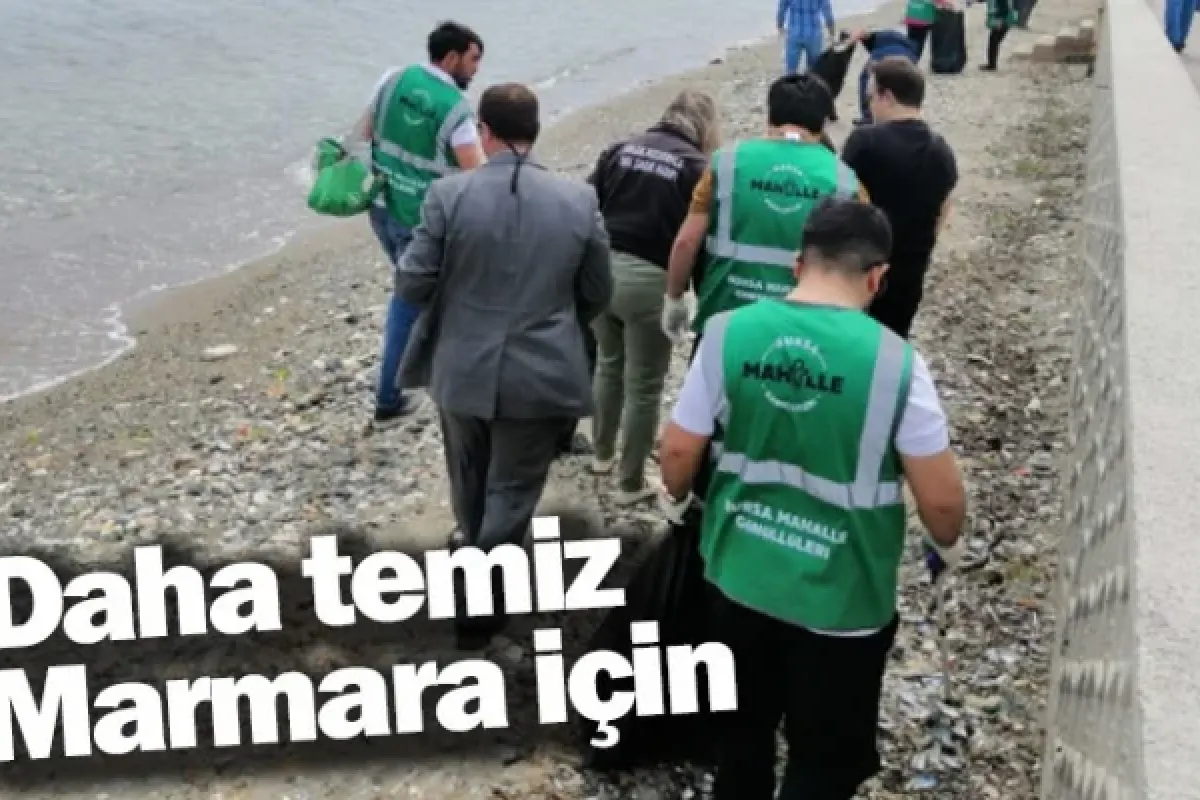Daha temiz Marmara için