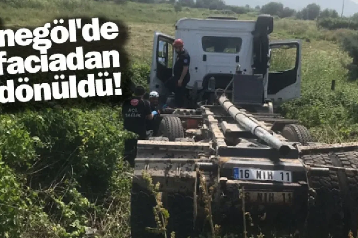İnegöl'de faciadan dönüldü!
