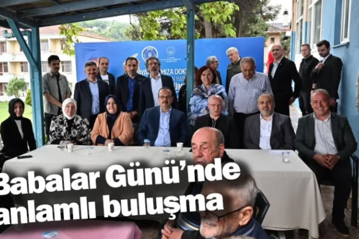 Babalar Günü’nde anlamlı buluşma