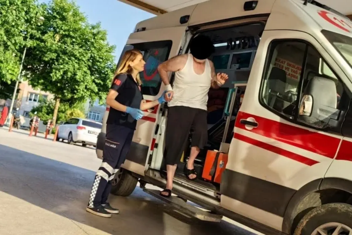 Bunalıma giren yaşlı adam...