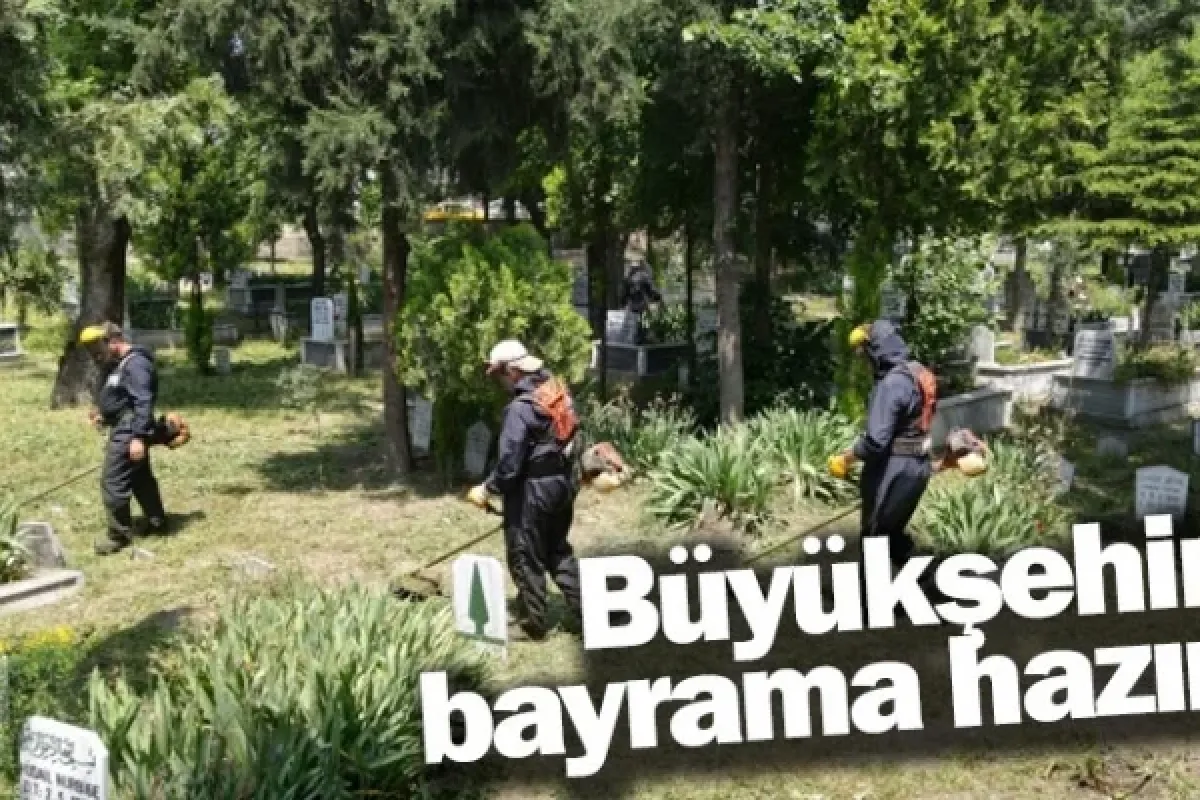 Büyükşehir bayrama hazır